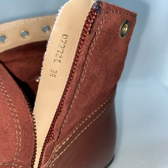 Geox Respira European Size 39 Suede Rust Bootie - Picture 12 of 16